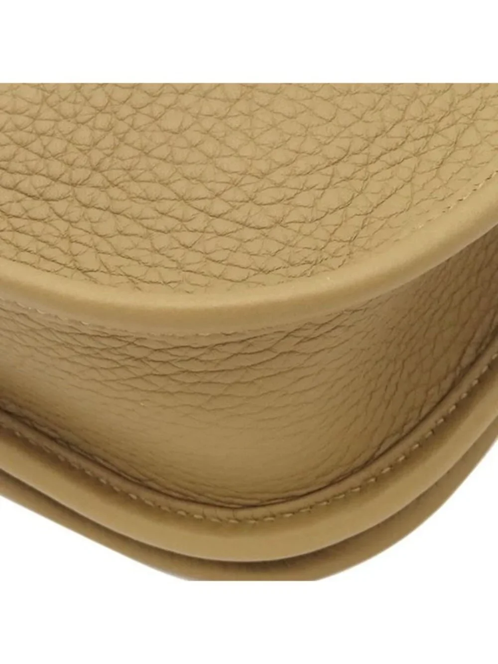Hermes Shoulder Bag Evelyne 3 23 Taurillon Clemence Dune Silver Brown